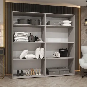 Obrazek Szafa Marbella II 200 kaszmir/czarny