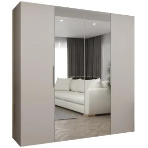 Obrazek Szafa Marbella II 200 kaszmir/srebrny