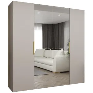 Obrazek Szafa Marbella II 200 kaszmir/złoty