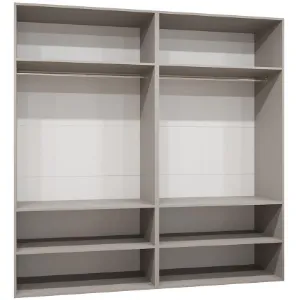 Obrazek Szafa Marbella II 200 kaszmir/złoty