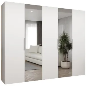 Obrazek Szafa Marbella II 250 biały/srebrny