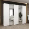 Obrazek Szafa Marbella II 250 biały/kaszmir