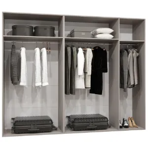 Obrazek Szafa Marbella II 250 kaszmir/czarny