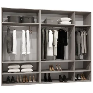 Obrazek Szafa Marbella II 250 kaszmir/czarny