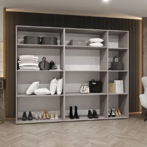 Obrazek Szafa Marbella II 250 kaszmir/czarny