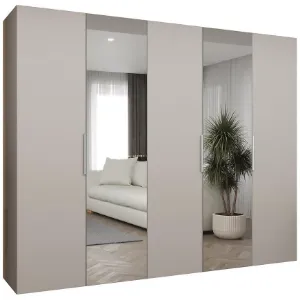 Obrazek Szafa Marbella II 250 kaszmir/srebrny