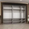 Obrazek Szafa Marbella II 250 kaszmir/kaszmir