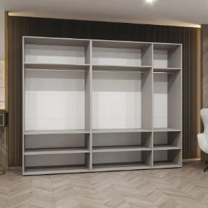 Obrazek Szafa Marbella II 250 kaszmir/złoty