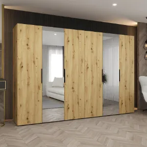 Obrazek Szafa Marbella II 300 artisan czarny