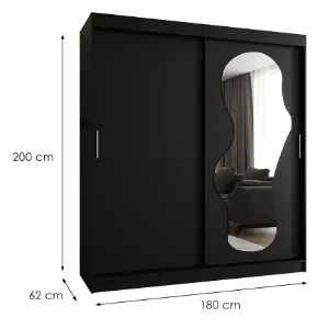 Obrazek Szafa Ultra 180 czarny