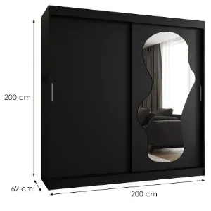 Obrazek Szafa Ultra 200 czarny