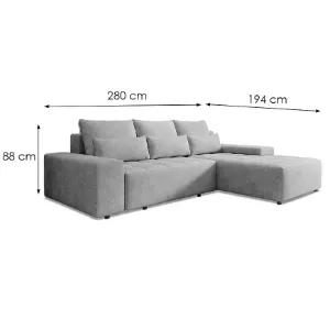 Obrazek Narożnik z funkcją spania Canada Perfect Harmony 82 uniwersalny