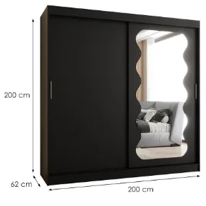 Obrazek Szafa Spoti 200 czarny