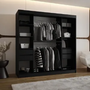 Obrazek Szafa Spoti 200 czarny