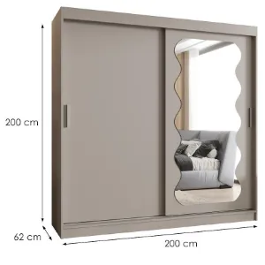 Obrazek Szafa Spoti 200 kaszmir