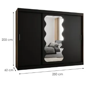 Obrazek Szafa Spoti 250 czarny