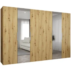 Obrazek Szafa Marbella II 300 artisan srebrny