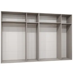 Obrazek Szafa Marbella II 300 kaszmir/czarny