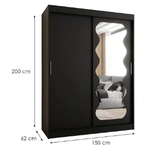 Obrazek Szafa Spoti 150 czarny