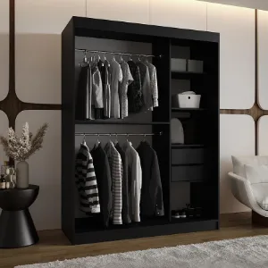 Obrazek Szafa Spoti 150 czarny