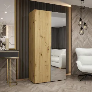 Obrazek Szafa Alicante II 100 artisan srebrny