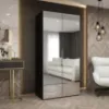 Obrazek Szafa Marbella III 100 czarny/kaszmir