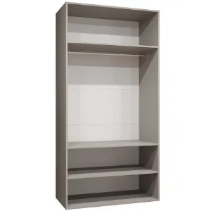 Obrazek Szafa Alicante II 100 kaszmir/czarny