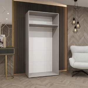 Obrazek Szafa Alicante II 100 kaszmir/czarny