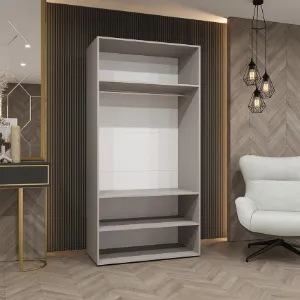 Obrazek Szafa Alicante II 100 kaszmir/czarny