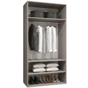 Obrazek Szafa Alicante II 100 kaszmir/srebrny