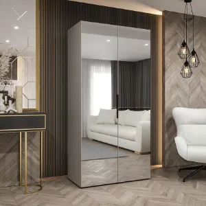 Obrazek Szafa Marbella III 100 kaszmir/czarny