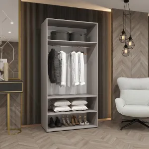 Obrazek Szafa Marbella III 100 kaszmir/złoty