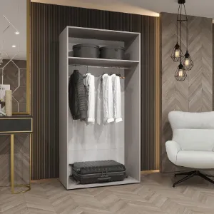 Obrazek Szafa Marbella III 100 kaszmir/złoty