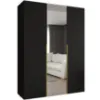 Obrazek Szafa Alicante II 150 czarny/złoty