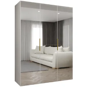 Obrazek Szafa Marbella III 150 biały/złoty