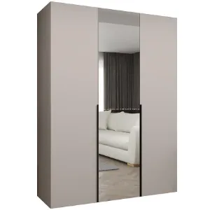 Obrazek Szafa Alicante II 150 kaszmir/czarny