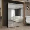 Obrazek Szafa Marbella III 150 czarny/kaszmir