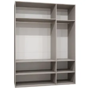 Obrazek Szafa Marbella III 150 kaszmir/czarny