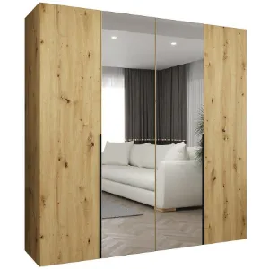 Obrazek Szafa Alicante II 200 artisan czarny