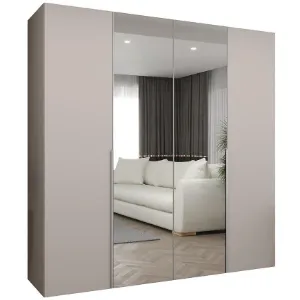 Obrazek Szafa Alicante II 200 kaszmir/srebrny