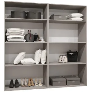 Obrazek Szafa Alicante II 200 kaszmir/srebrny