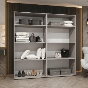 Obrazek Szafa Alicante II 200 kaszmir/srebrny