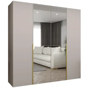 Obrazek Szafa Alicante II 200 kaszmir/złoty