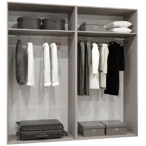 Obrazek Szafa Alicante II 200 kaszmir/złoty