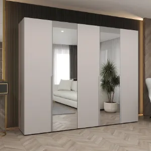 Obrazek Szafa Alicante II 250 kaszmir/srebrny