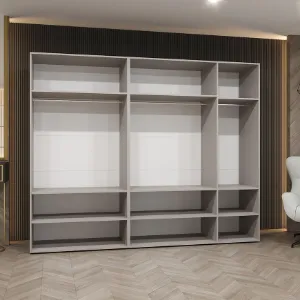 Obrazek Szafa Alicante II 250 kaszmir/srebrny