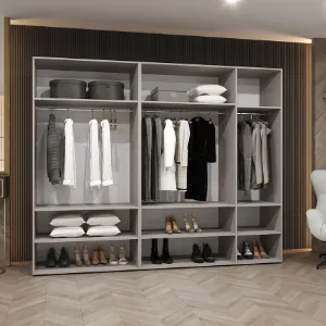 Obrazek Szafa Alicante II 250 kaszmir/złoty