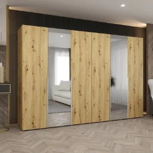 Obrazek Szafa Alicante II 300 artisan srebrny