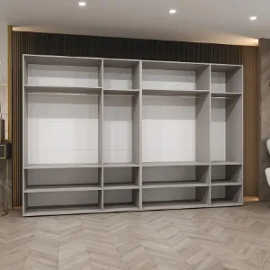 Obrazek Szafa Alicante II 300 kaszmir/czarny