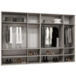 Obrazek Szafa Alicante II 300 kaszmir/srebrny